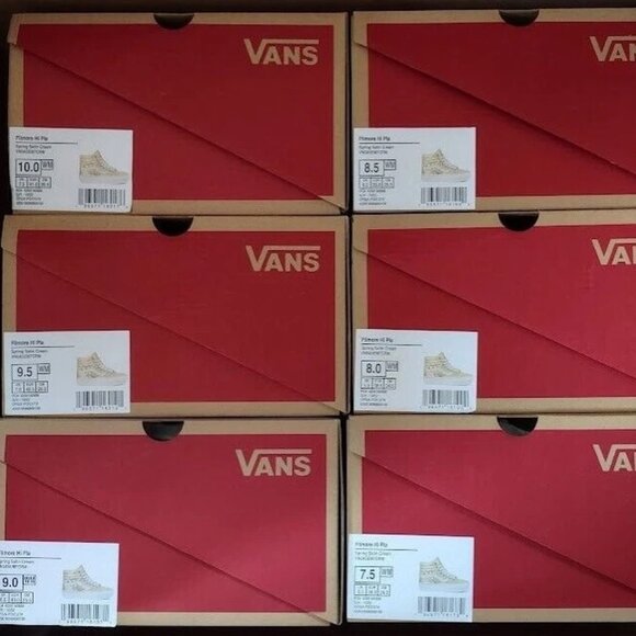 VANS Filmore HI Spring Satin Platform High Top Sk8 Comfy Trainer VN0A5EM7CRM NWT - Picture 13 of 17